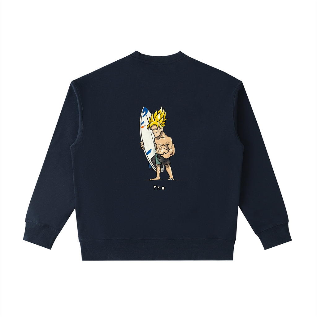Heavyweight Patch Pocket Crewneck Sweatshirt