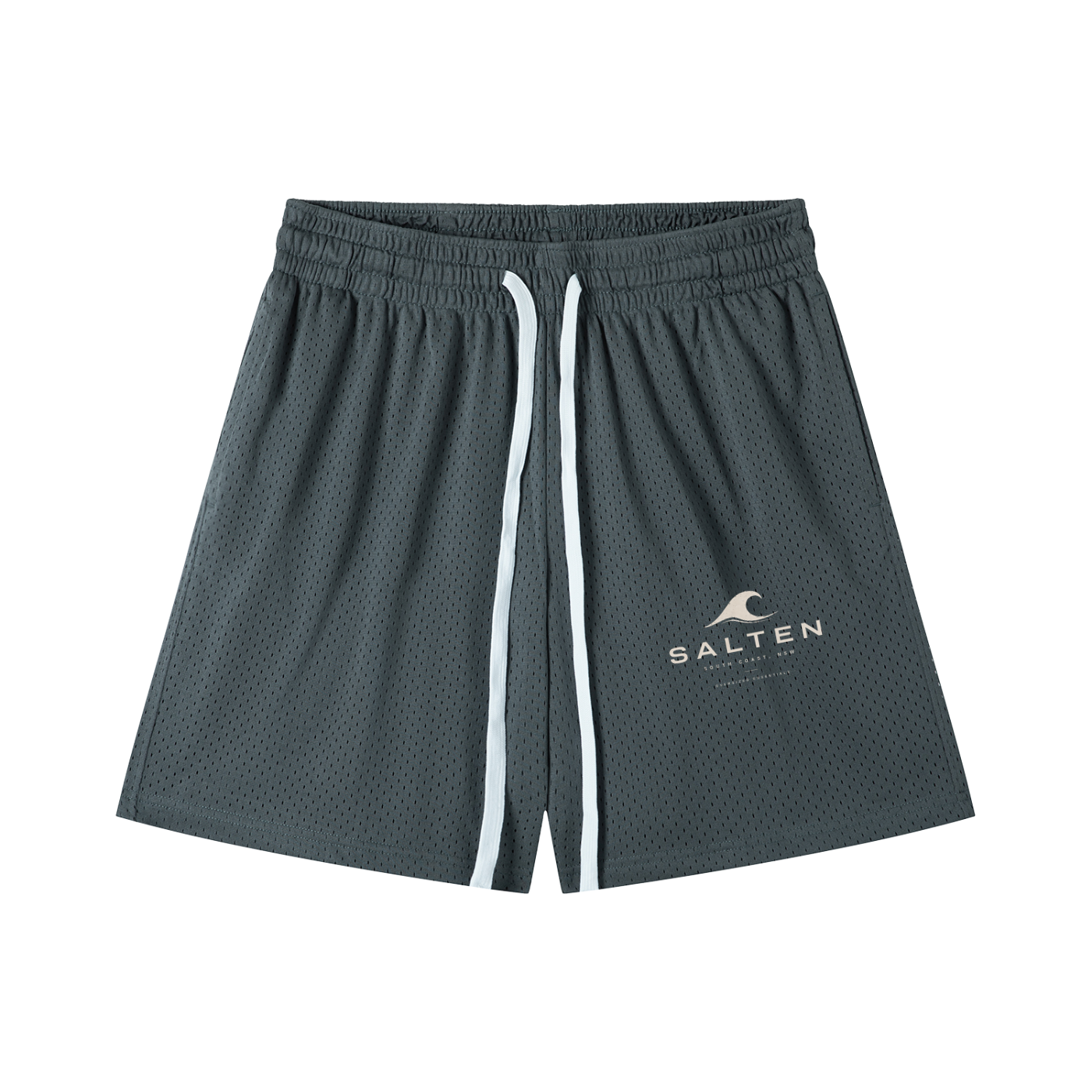 Mesh Drawstring Shorts