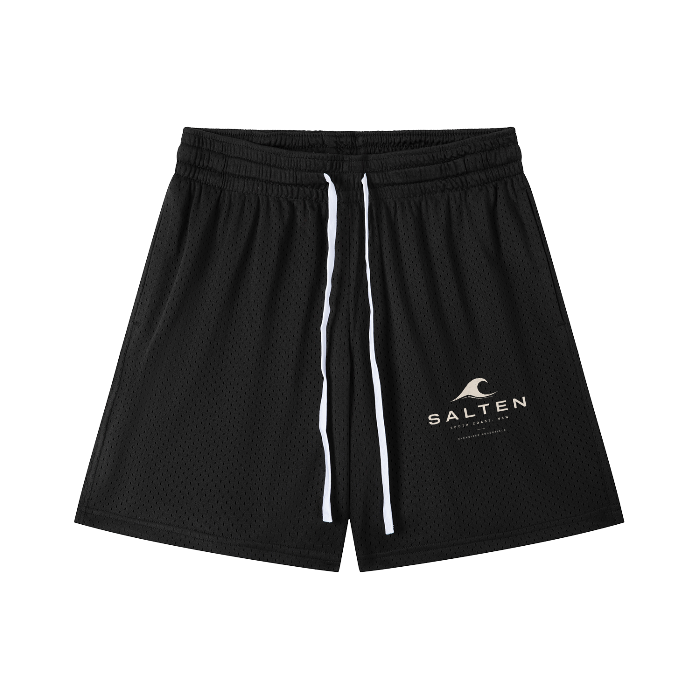 Mesh Drawstring Shorts